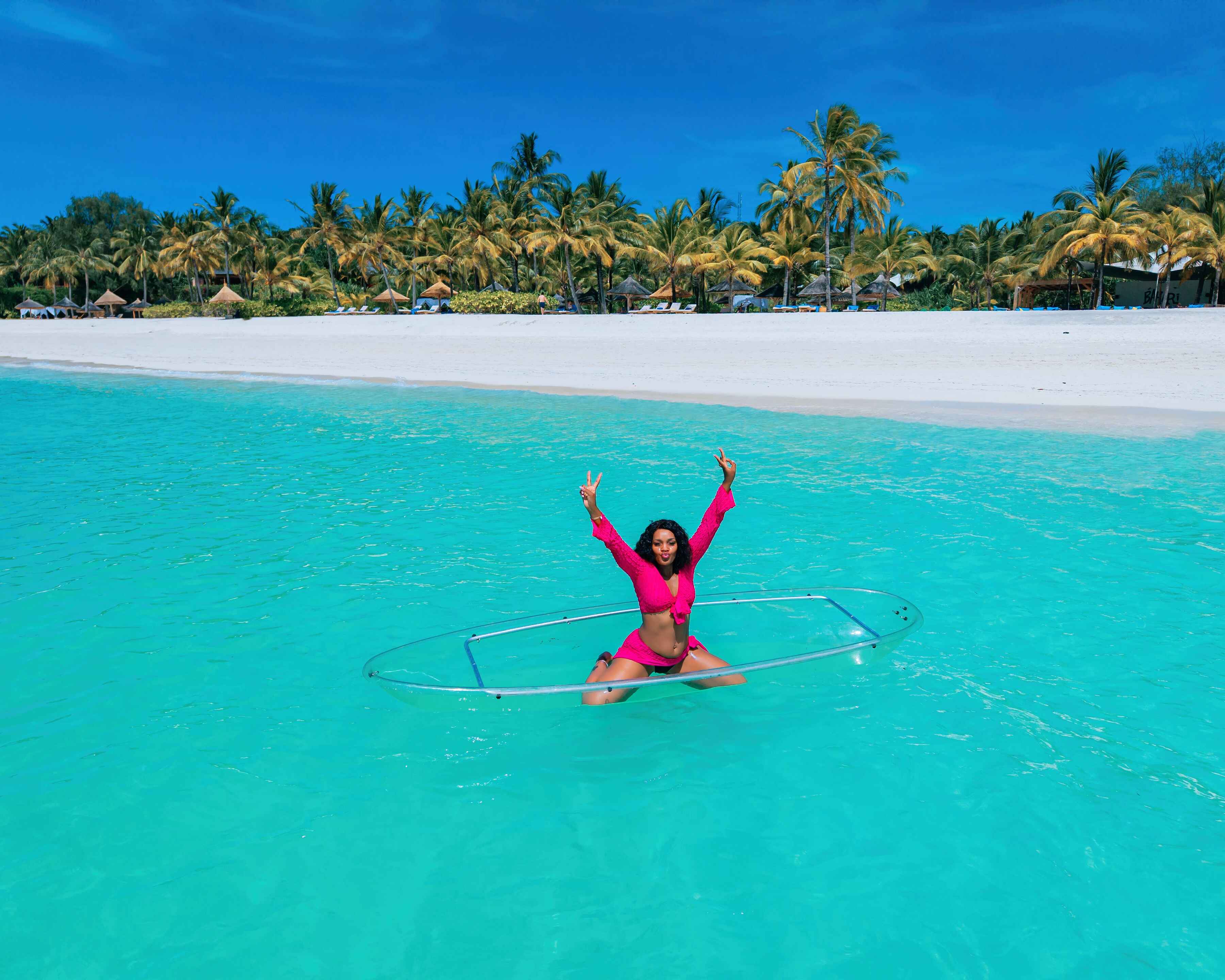 Clear Kayak